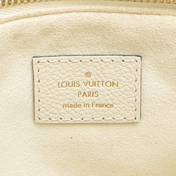 Pre-owned Louis Vuitton Monogram Empreinte Twice White