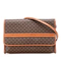 Miniatyrbilde 1 av 10: Pre-owned Celine Macadam Coated Canvas Crossbody Brown