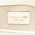 Miniatyrbild 5 av 10: Pre-owned Gucci Adidas Leather Horsebit 1955 Crossbody White