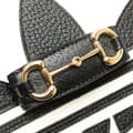 Miniatyrbild 8 av 10: Pre-owned Gucci Adidas Leather Horsebit 1955 Crossbody White