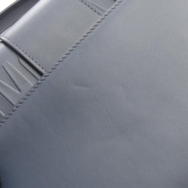 Pre-owned Dior Leather 30 Montaigne Flap Blue