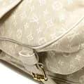 Miniatyrbillede 9 af 10: Pre-owned Louis Vuitton Monogram Mini Lin Saumur 30 Brown