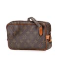 Miniatyrbillede 2 af 10: Pre-owned Louis Vuitton Monogram Pochette Marly Bandouliere Brown