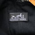 Miniatyrbild 5 av 10: Pre-owned Hermès Canvas Fourre Tout Besace MM Black