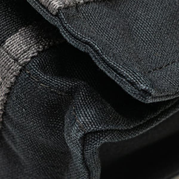 Pre-owned Hermès Canvas Fourre Tout Besace MM Black