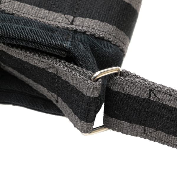 Pre-owned Hermès Canvas Fourre Tout Besace MM Black