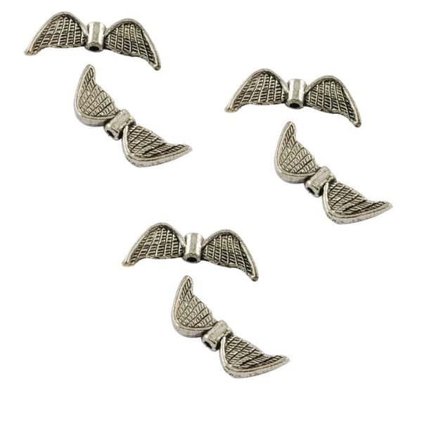 40 söta ängelvingar antik tibetansilver