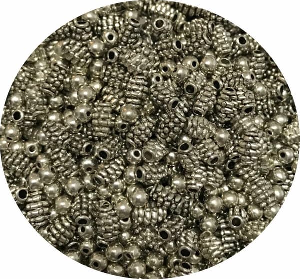 alloy mellanpärlor 2 sorter mix