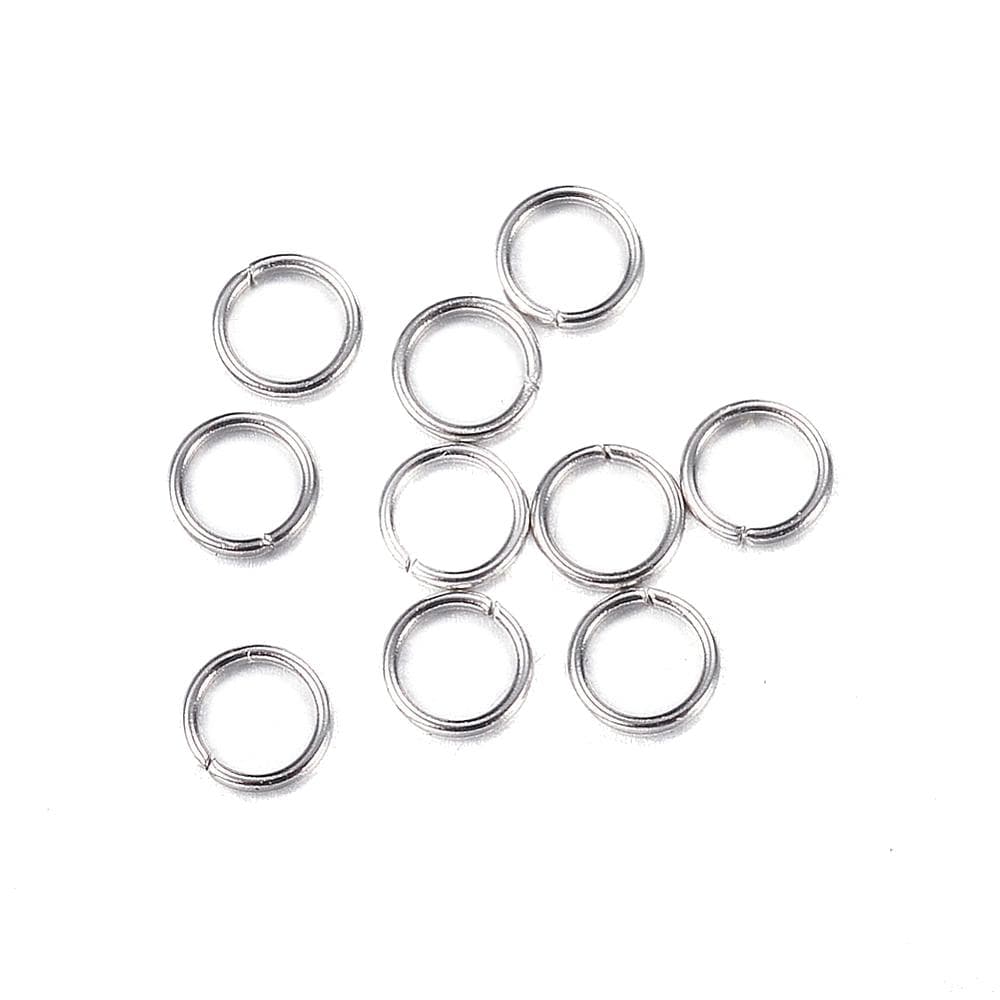 endast 3 mm ringöglor i stål 400 st stängd
