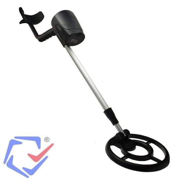 Maclean MCE952 metalldetektor med differentierande metalldiskriminator (DISC)