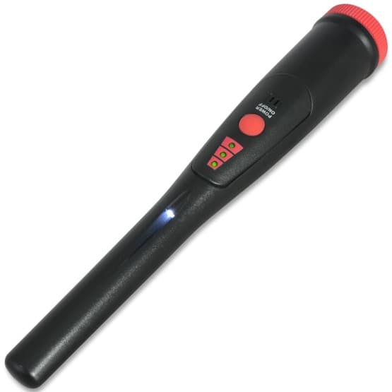 Metalldetektor Pinpointer Svart Och Röd