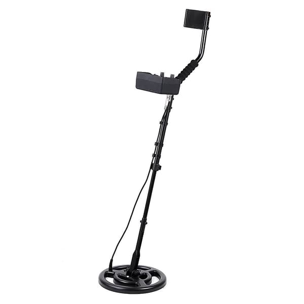 Metalldetektor med 3.8" LCD-skärm, 2.5 m. detektionsdjup, lätt design
