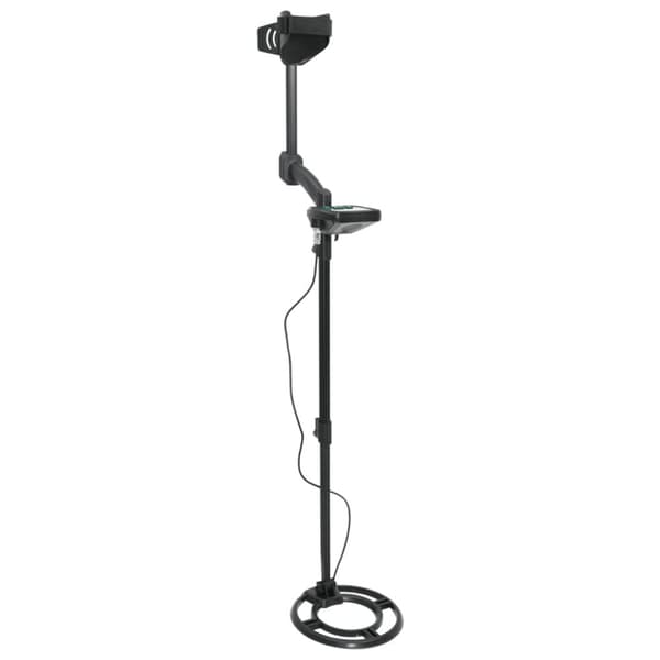 Metalldetektor 24 cm sökdjup med LCD-skärm