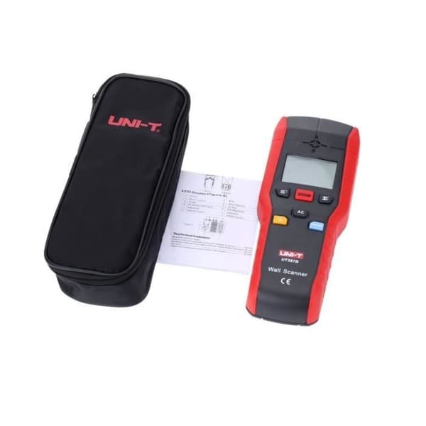 Detektor - Wall Metal Scanner UNI-T Ut-387b Lämplig för att detektera kablar, trä och rör på väggen