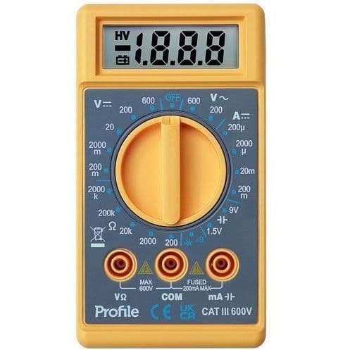 Multitesteur - PROFIL - Start Cat3 - 500V - Digital - Kretsar med medelhög risk