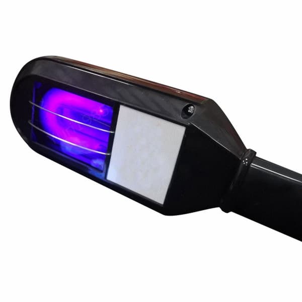 Genopladelig mineraldetektor, 8W effekt, 254nm bølgelængde,sort