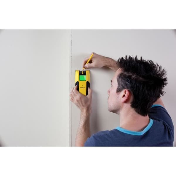 Materialdetektor - STANLEY - Stud Finder S200 - Trä/metall/kabeldetektering - Autokalibrering