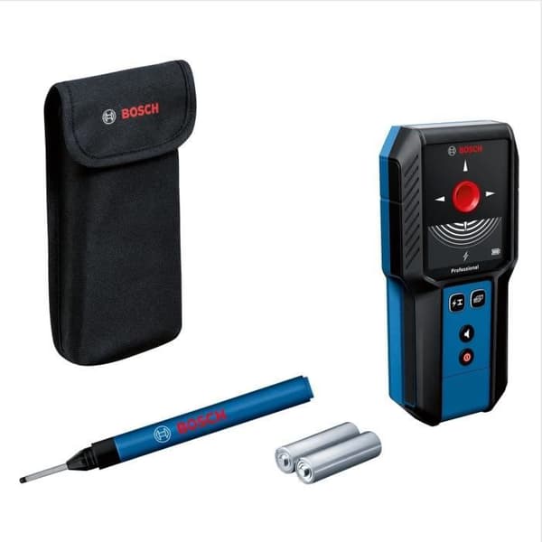 Bosch Professional Detektor GMS 120-27 C max. Detektionsdjup för icke-magnetiskt metall / magnetiskt metall / spänningsledningar