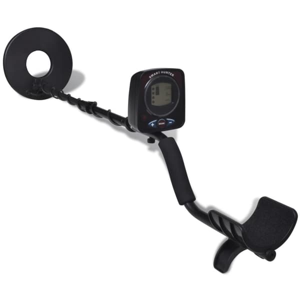 Metalldetektor 21 cm med LCD-skärm 300 cm sökdjup