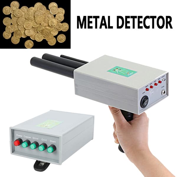 Professionel Metalldetektor, Maksimal Detektionsdybde 20 Meter, Søgning Område 1000 Meter, Letvægtsdesign 2,9 KG