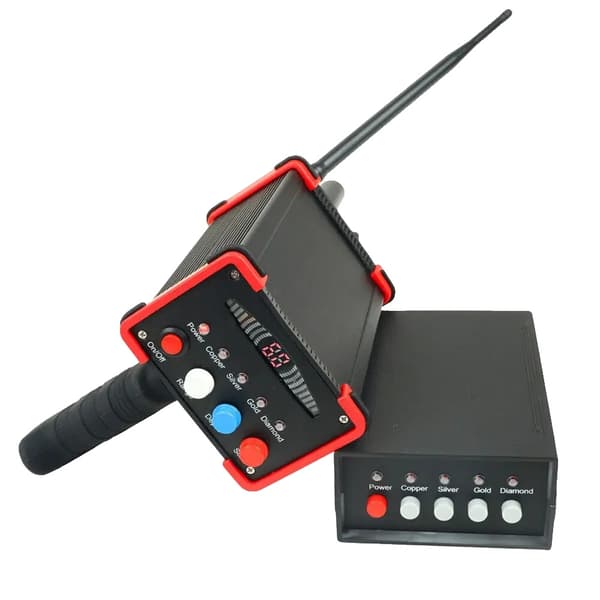 Bærbar Metalldetektor, Maks 99m Søgning Område, Signal Frekvens 360-440Hz,EU-standard