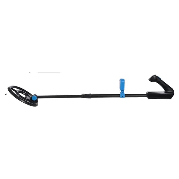 Metall Detektor, Justerbar Längd 28-35,04 tum, Hållbar ABS+PVC, Batteridriven,Blå