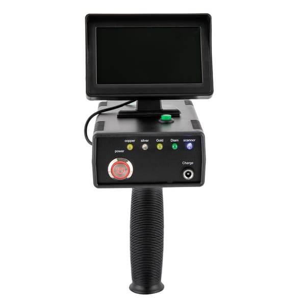 Metalldetektor, 3937 fod detektionsområde, LED-display