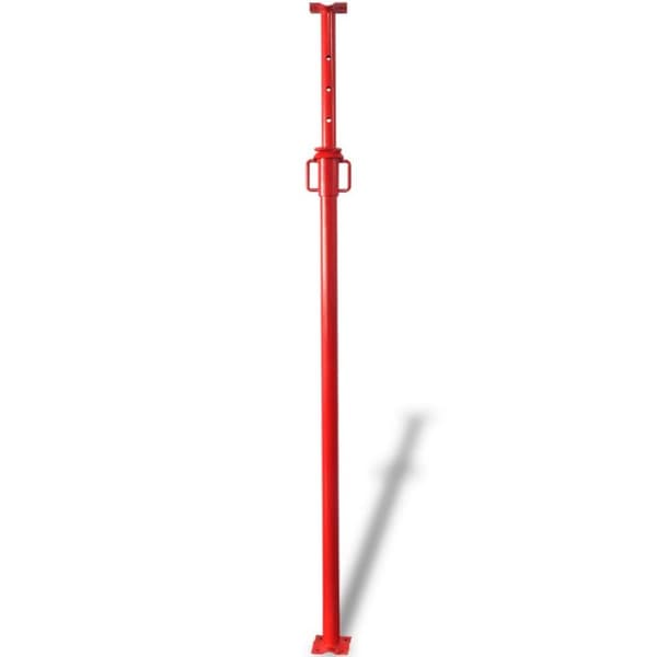 vidaXL Støttestolpe 280 cm rød