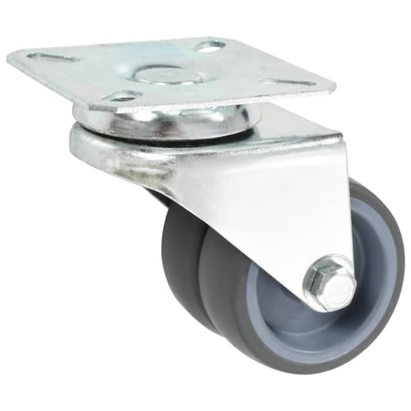 vidaXL Doble svinghjul 4 stk 50 mm