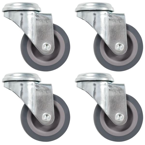 vidaXL Svinghjul med bolthull 4 stk 50 mm