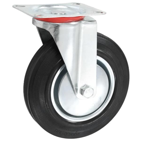 vidaXL Rullapyörät 4 kpl 200 mm
