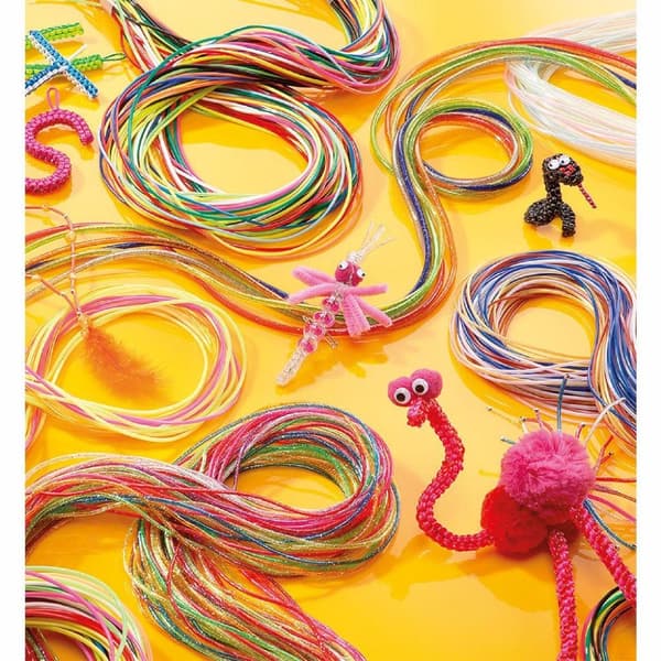 25-Pack - Flätsnören Filofun - Metallic