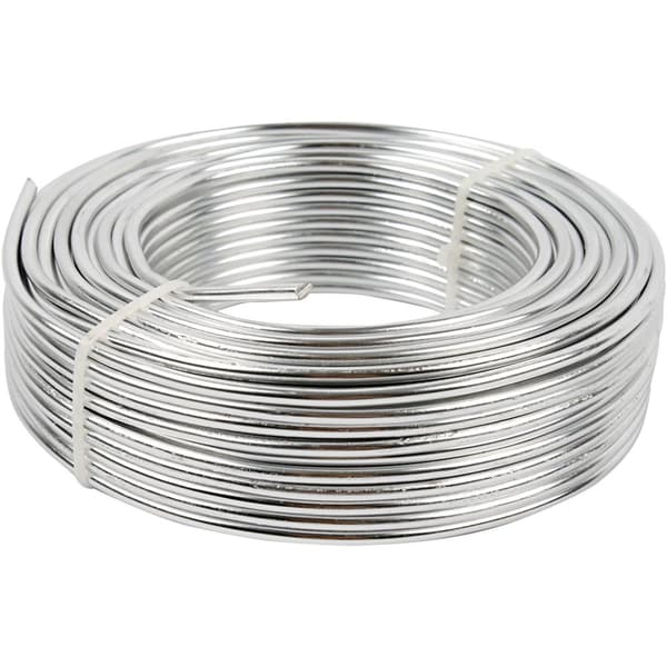 Aluminiumtråd - Tjocklek 3 mm - Silver - 29 m