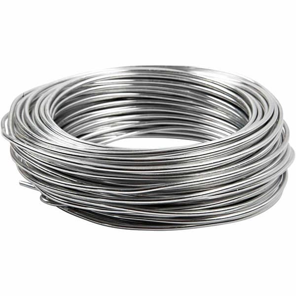 Aluminiumtråd - Tjocklek 3 mm - Silver - 29 m