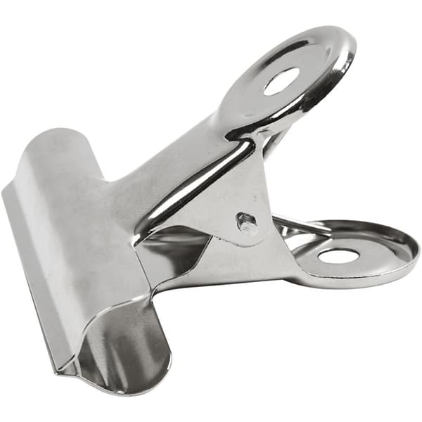 Metallklämma - B: 7,5 cm - 6 st