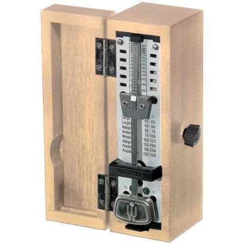 Wittner Metronom Taktell Super Mini Bärnsten matt - 2207LO