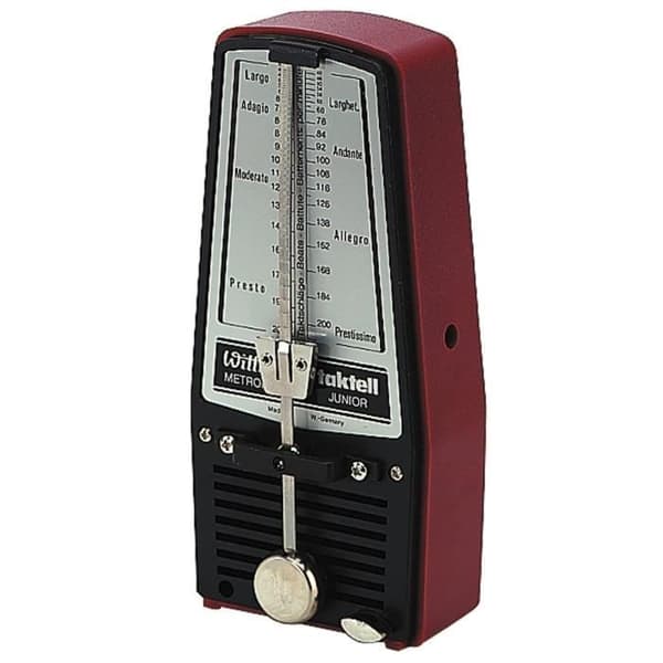Wittner Metronome Taktell Junior Ruby Red 824