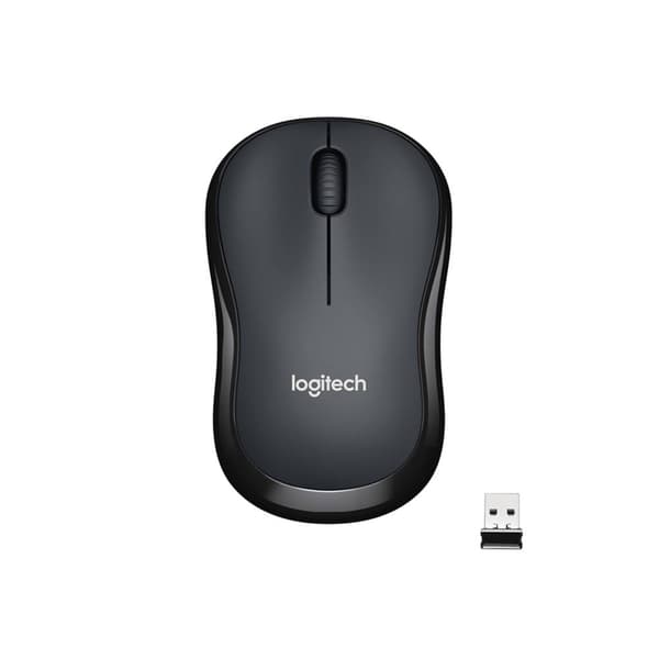 Logitech M220 Silent WiFi mus Trådlös Optisk Svart 3 Knappar 1000 dpi