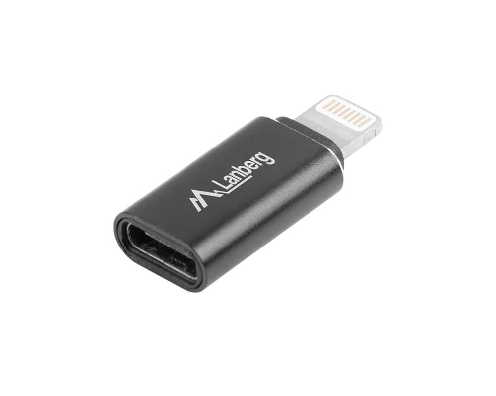 USB-C (Hona) til Lightning (Hane) Adapter