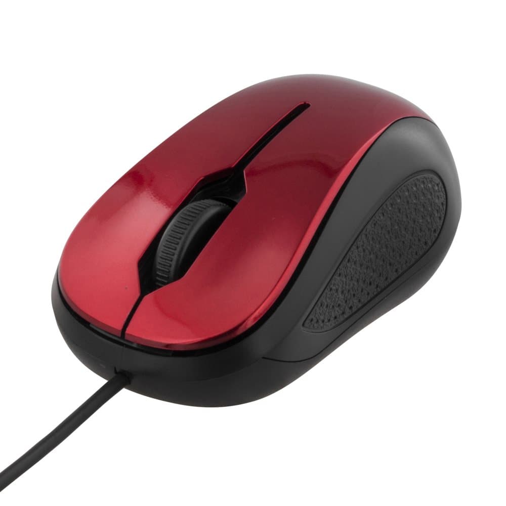 DELTACO optisk minimus, 2 knapper med scroll, <b>1000 DPI</b>, USB, so