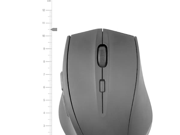 SPEEDLINK CALADO Silent SL-6343-RRBK - Mus - høyrehendt - optisk - 5 knapper - trådløs - 2.4 GHz - USB trådløs mottaker - gummisvart