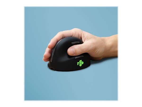 Ergonominen hiiri R-Go HE Hiiri, keskikokoinen, oikeakätinen, langaton