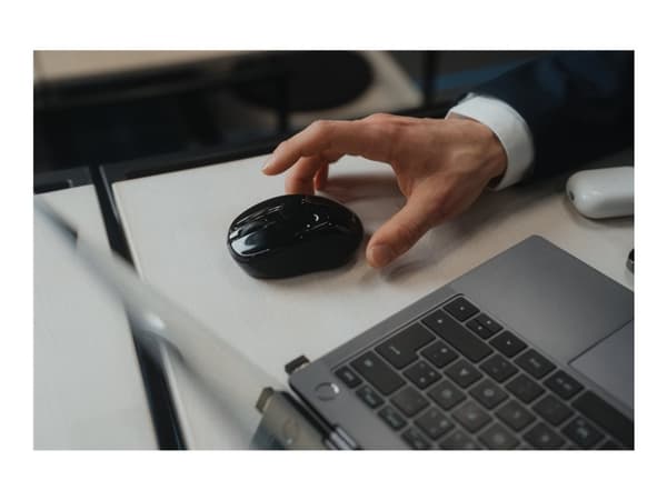 Verbatim Wireless Mouse GO NANO - Mus - optisk - trådlös - RF - trådlös USB-mottagare - svart
