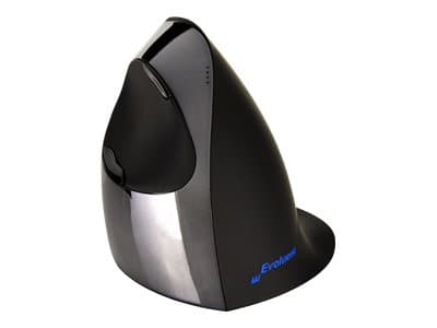 Evoluent VerticalMouse C Right - Vertikal mus - högerhänt - optisk - 5 knappar - trådlös - 2.4 GHz - trådlös USB-mottagare