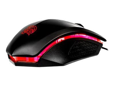 Tt eSPORTS TALON X Gaming Gear Combo, Molempikätinen, Optinen, USB A-tyyppi, 3200 DPI, Musta