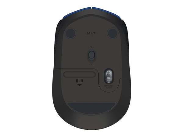 Logitech M171 - Hiiri - oikea- ja vasenkätinen - langaton - 2,4 GHz - langaton vastaanotin (USB) - musta