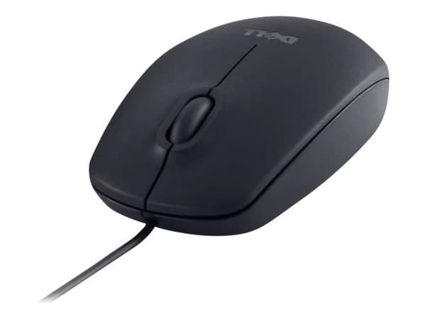 Dell MS116 - Mus - optisk - 2 knappar - kabelansluten - USB - svart - detaljhandel
