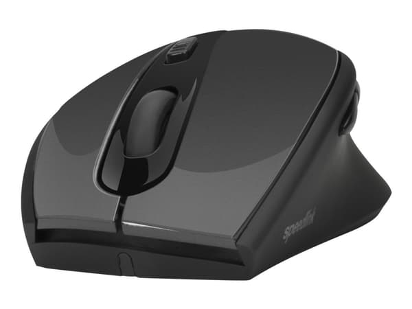 SPEEDLINK AXON Desktop Mouse SL-630004-BK - Mus - optisk - 5 knappar - trådlös - trådlös USB-mottagare - svart