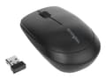 Miniatyrbilde 3 av 5: Kensington Pro Fit Mobile - Mus - høyre- og venstrehåndet - laser - 2 knapper - trådløs - 2.4 GHz - USB trådløs mottaker - svart