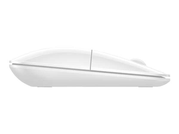 HP Z3700 - Mus - trådlös - 2.4 GHz - trådlös USB-mottagare - vit